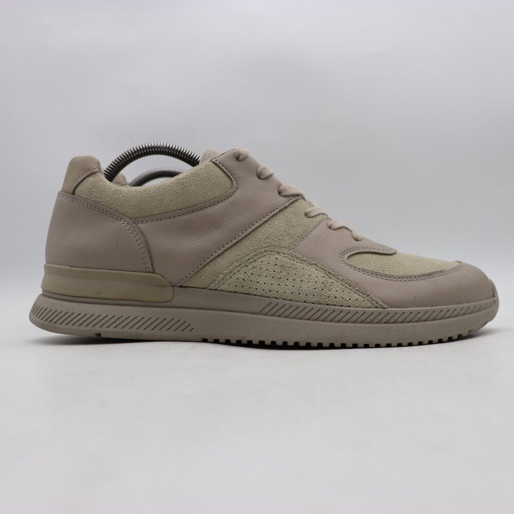 Everlane Tread The Trainer Men's Size 12.5 Gray Leather Casual Lace Up Sneakers